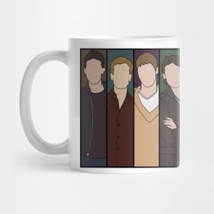 Vampire Diaries Boys Blank Mug